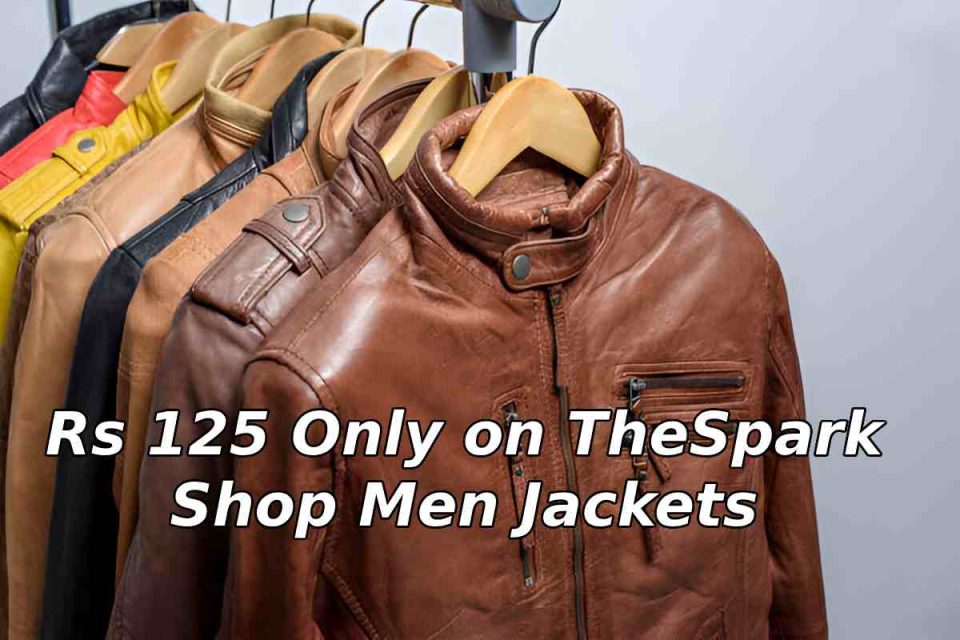 Rs 125 Only on TheSpark Shop Men Jackets